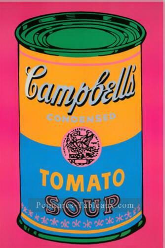 Lata De Sopa Campbell Tomate Andy Warhol Pintura al óleo